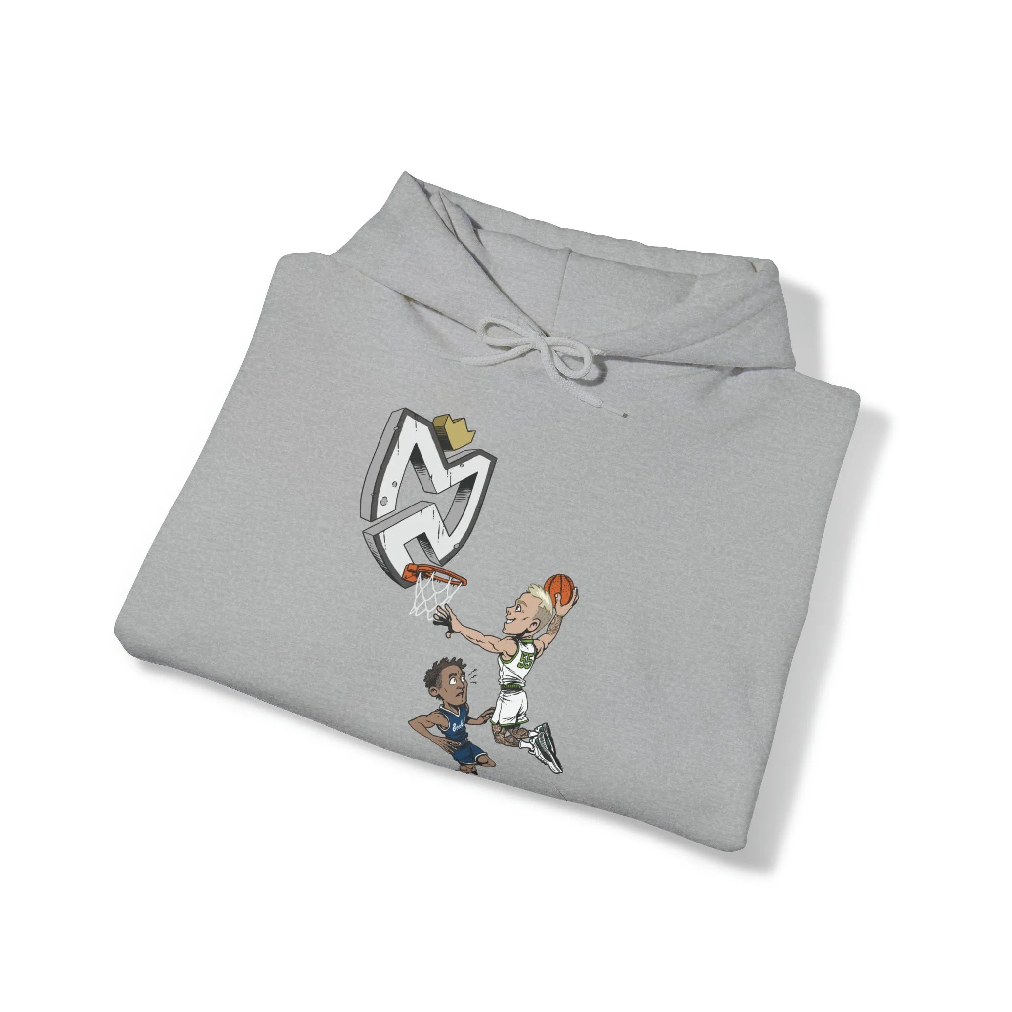 Mitch Creek 3D Logo Slam Heavy Blend™ Hooded Sweatshirt Adult