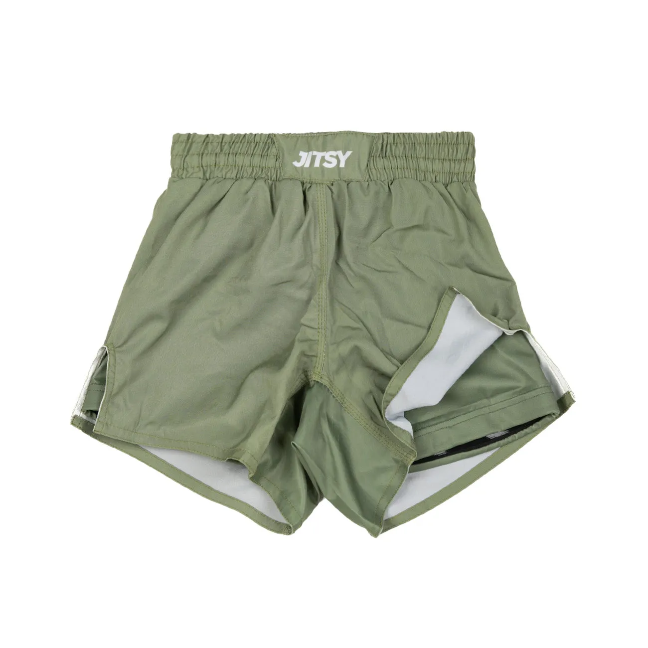 MMA Shorts Khaki Green - Women