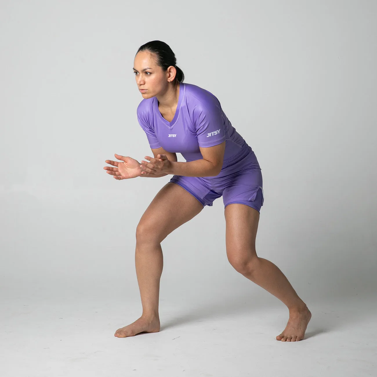 MMA Shorts Purple - Women