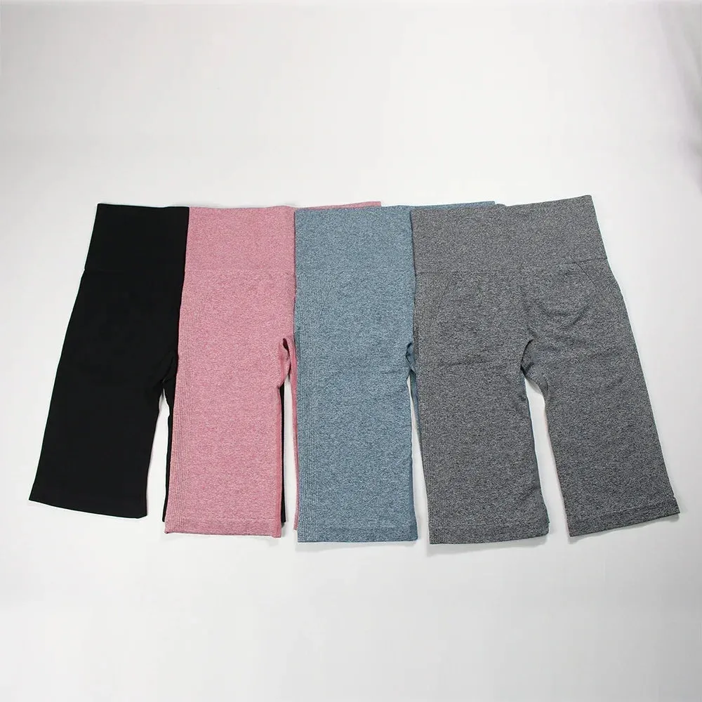 Move Like Diva High Waist Yoga Shorts