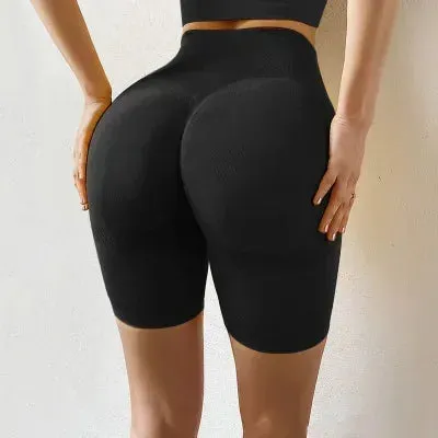 Move Like Diva High Waist Yoga Shorts