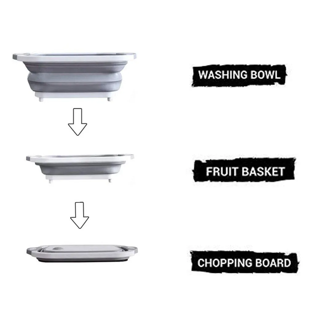 Multi-Function Dish Rack & Chopping Board