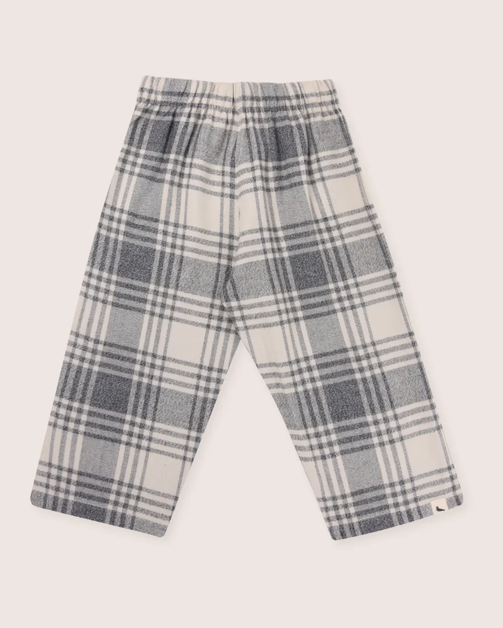Multicolour Brushed Check Print Trousers