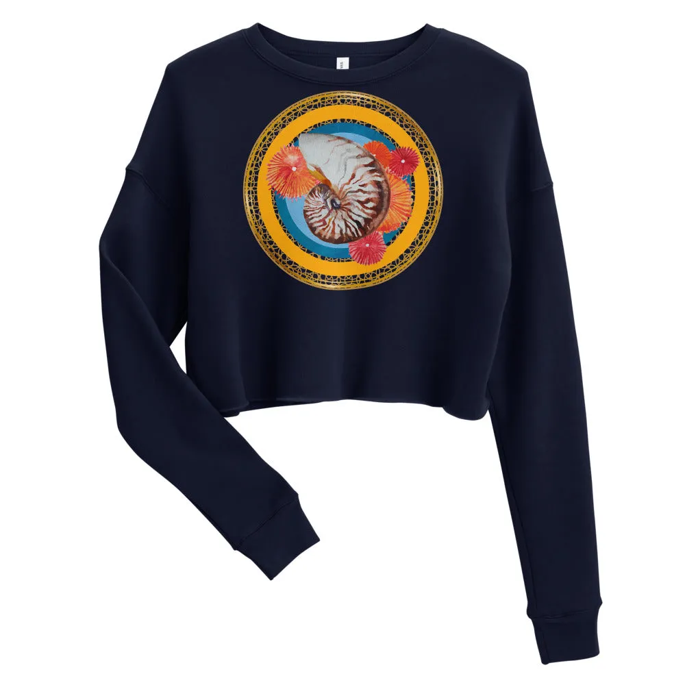 My Nautilus Crop Sweatshirt