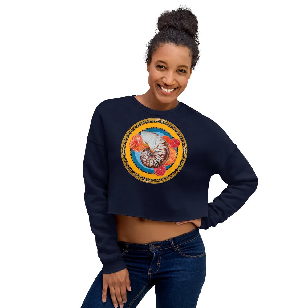 My Nautilus Crop Sweatshirt