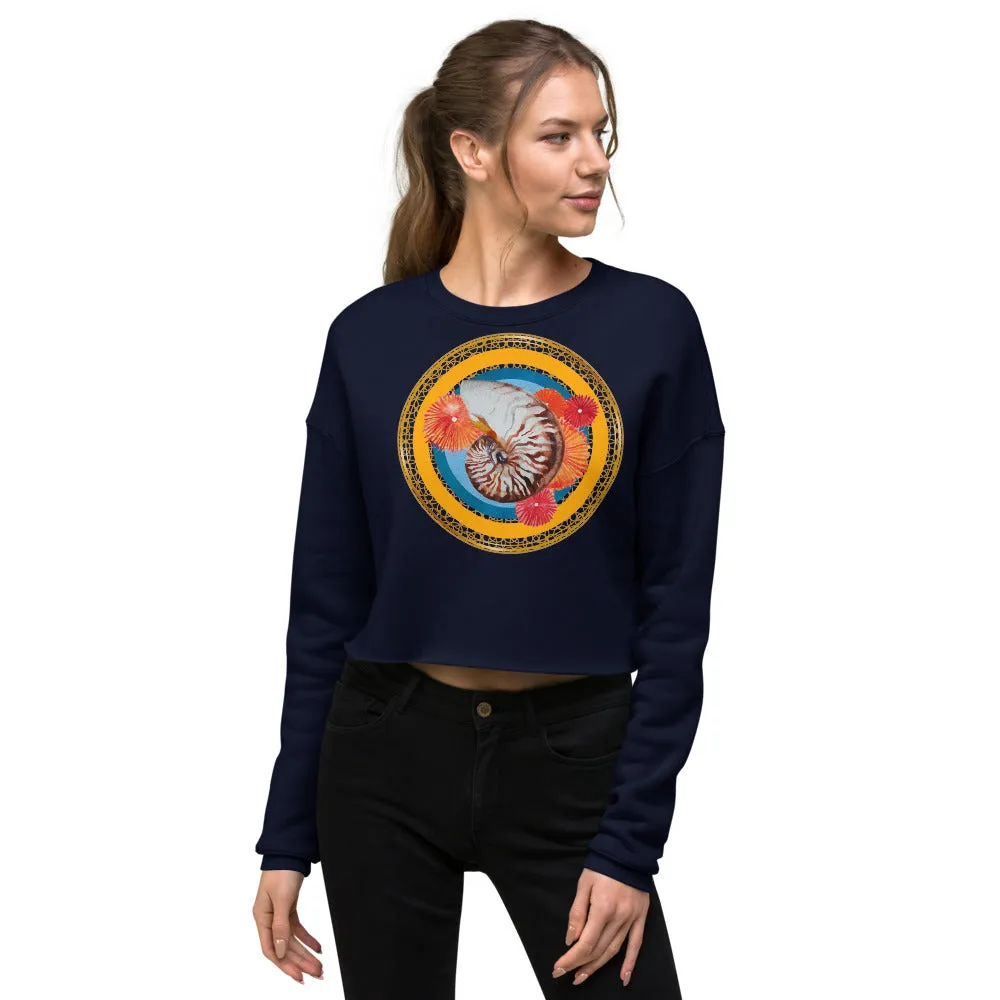 My Nautilus Crop Sweatshirt