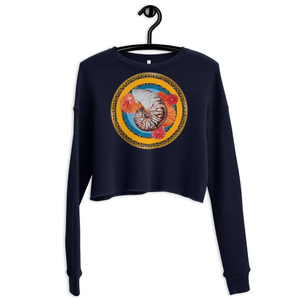 My Nautilus Crop Sweatshirt