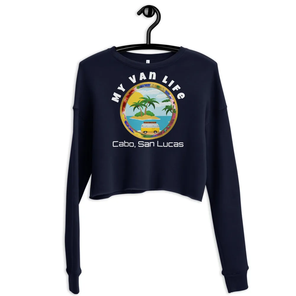 My Van Life Crop Sweatshirt