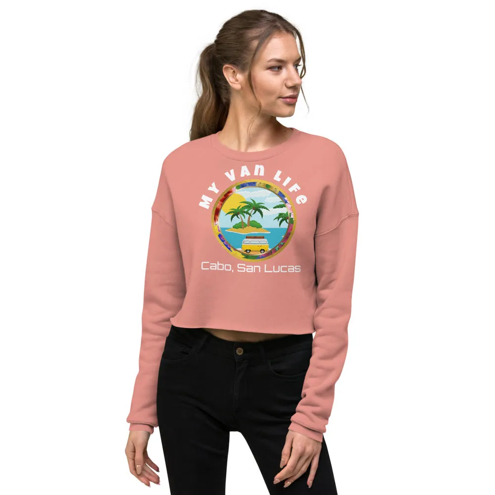 My Van Life Crop Sweatshirt