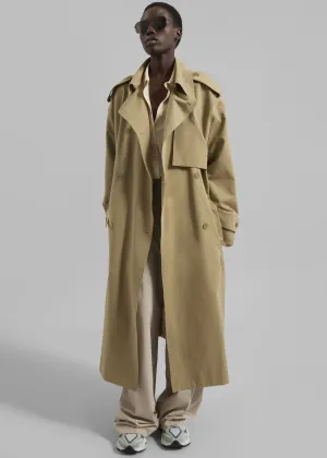 Nabesna Trench Coat - Beige