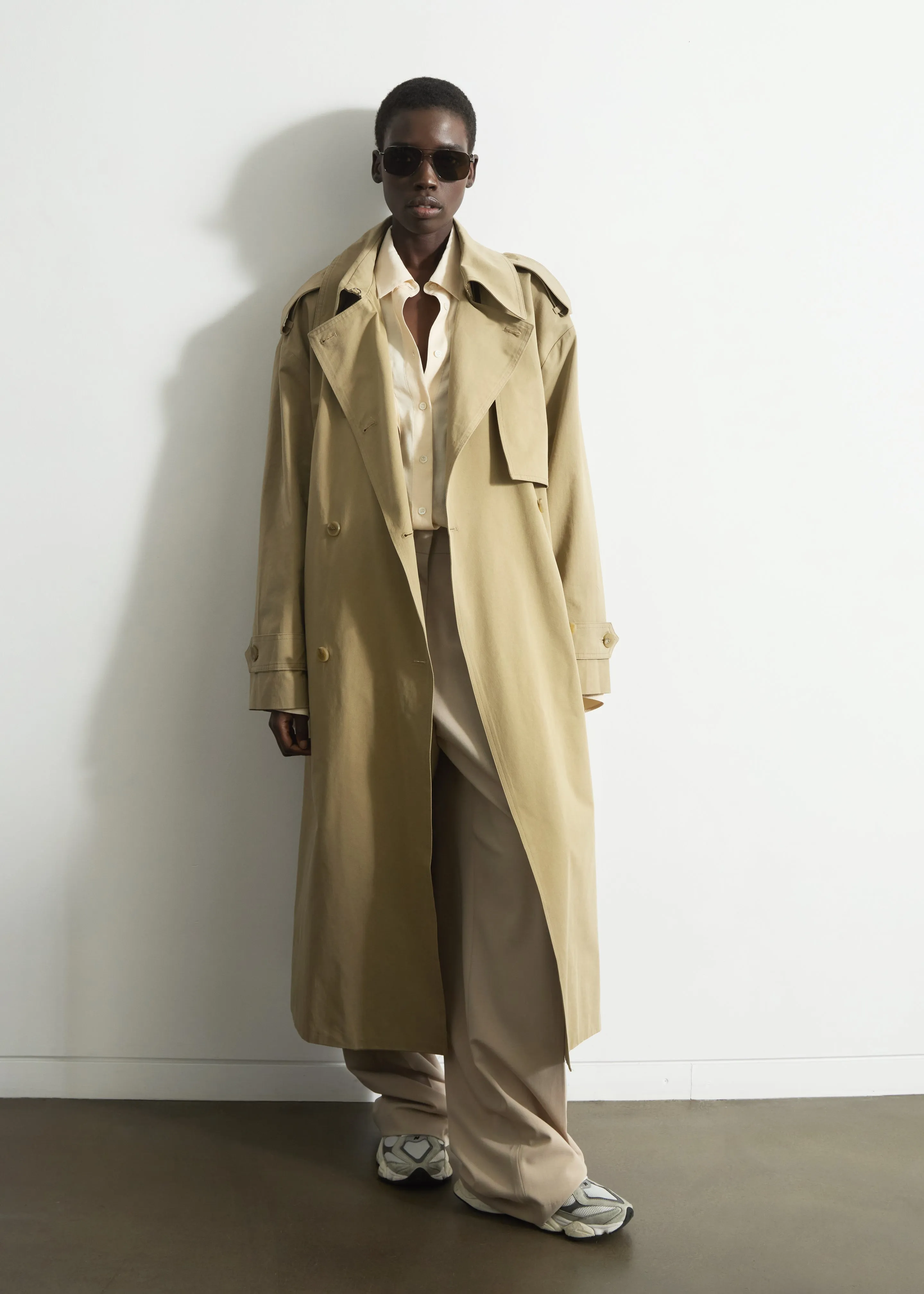 Nabesna Trench Coat - Beige