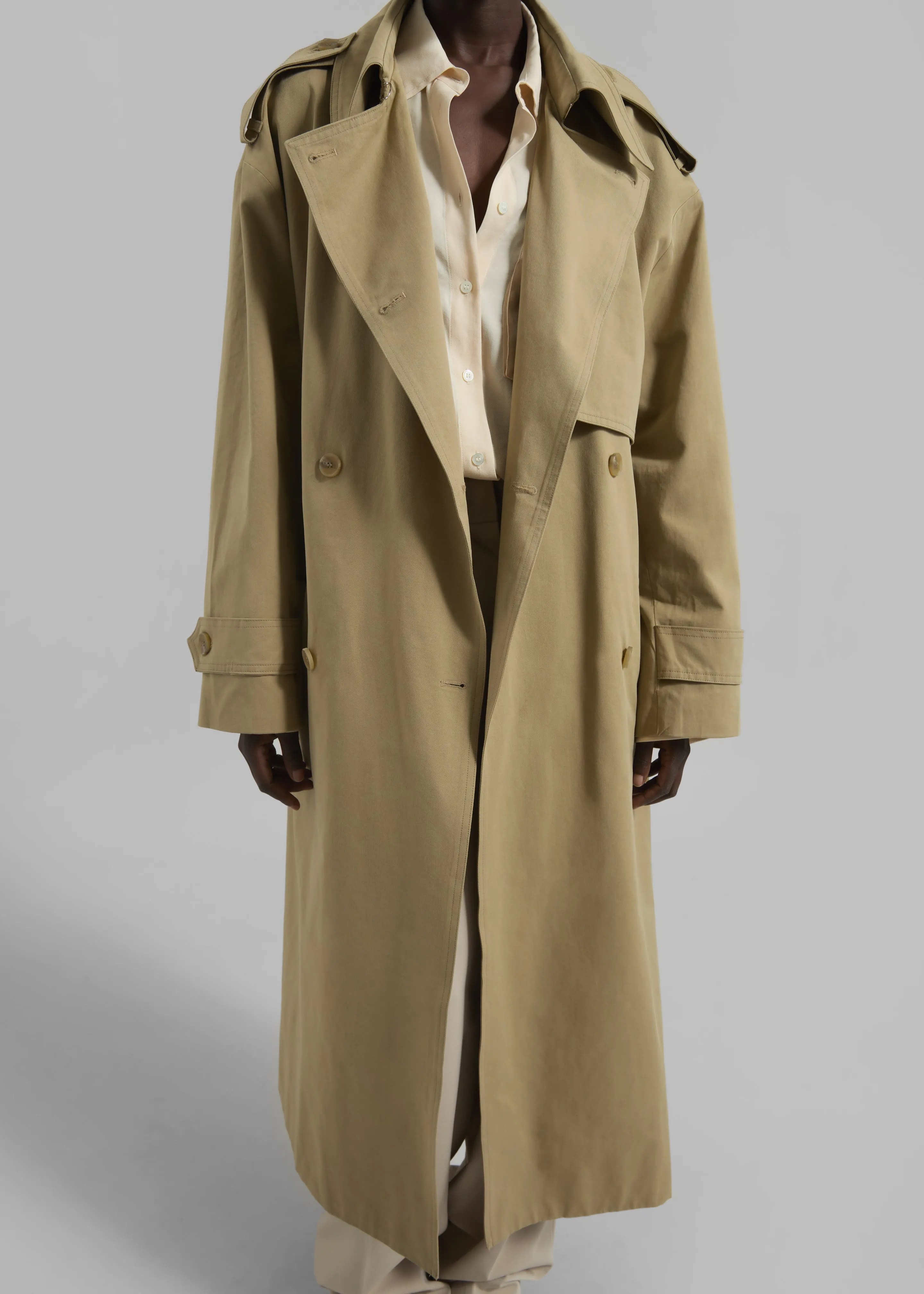 Nabesna Trench Coat - Beige