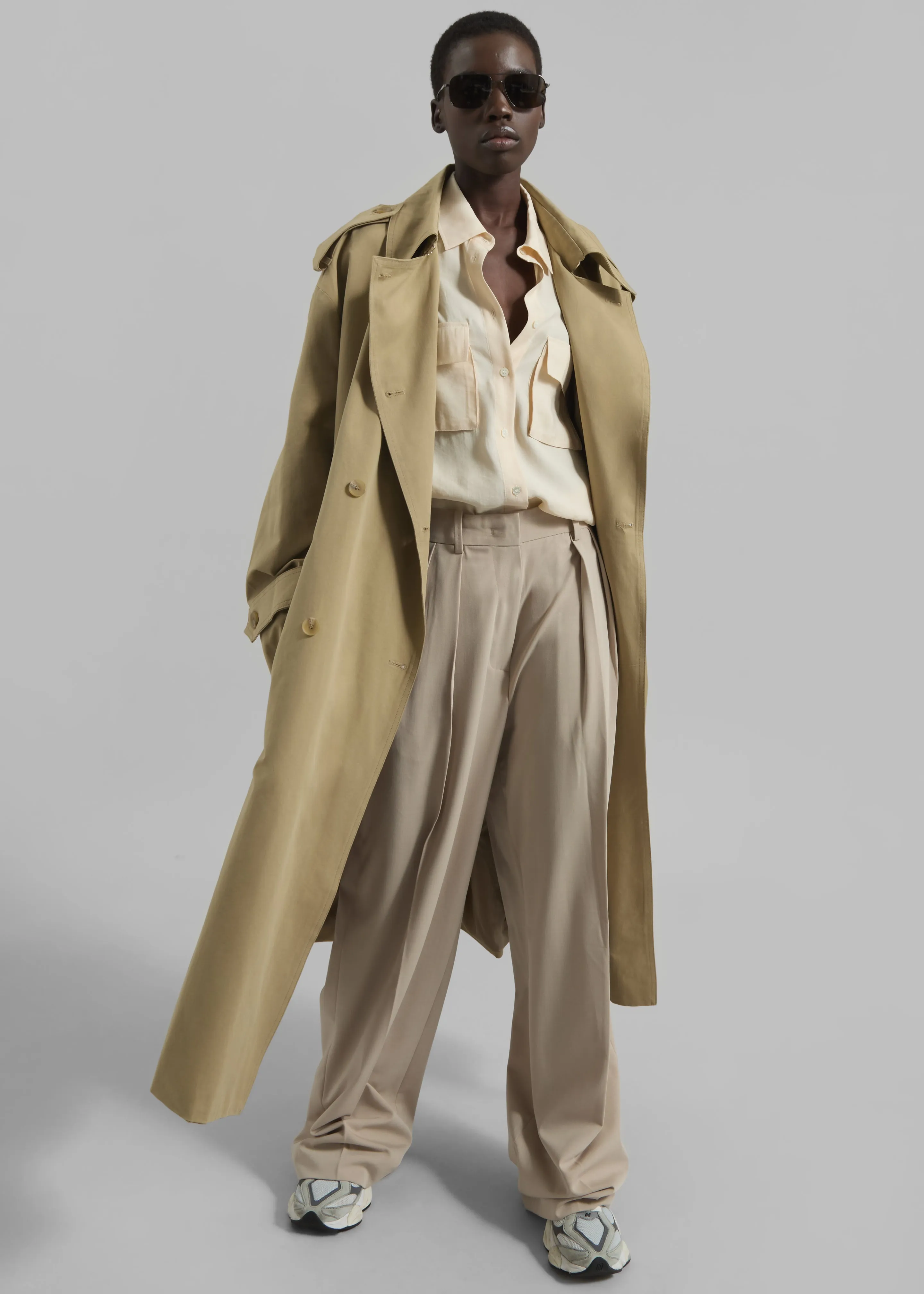 Nabesna Trench Coat - Beige