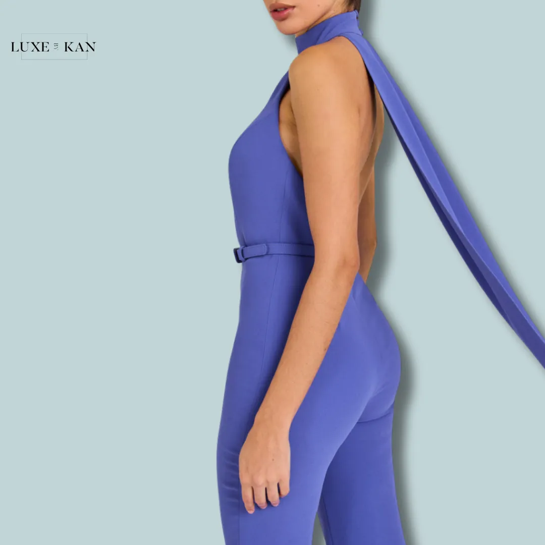 NADINE MERABI LORRIE PURPLE JUMPSUIT
