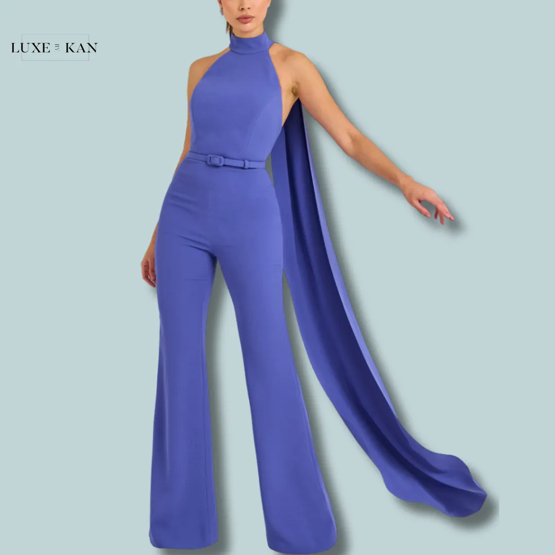 NADINE MERABI LORRIE PURPLE JUMPSUIT