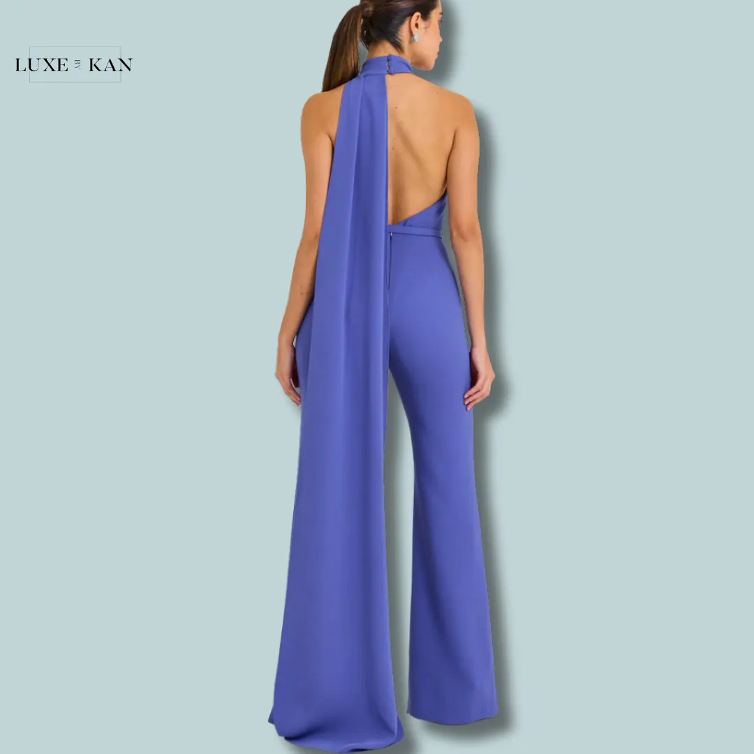 NADINE MERABI LORRIE PURPLE JUMPSUIT