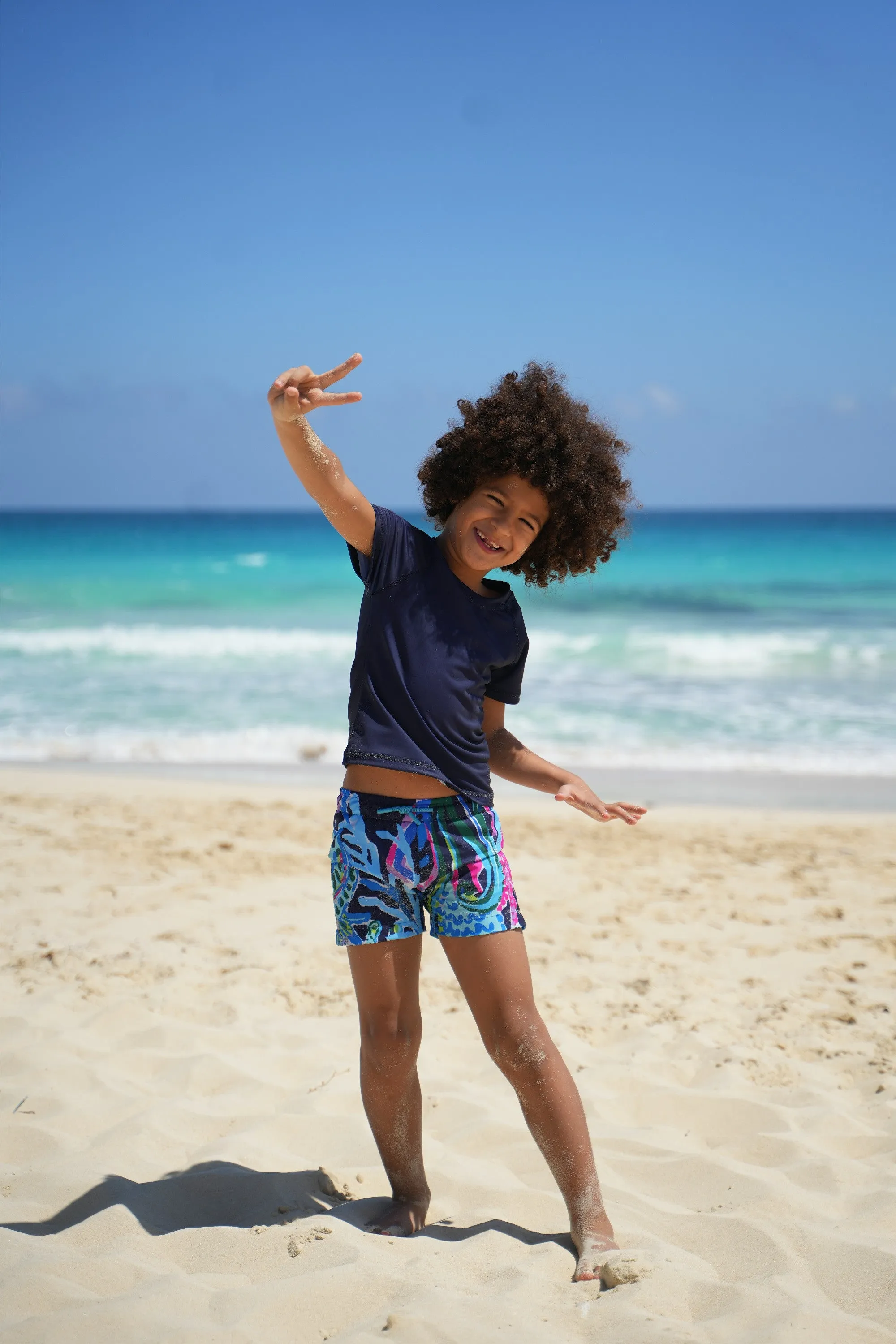 Navy Kids Rashguard