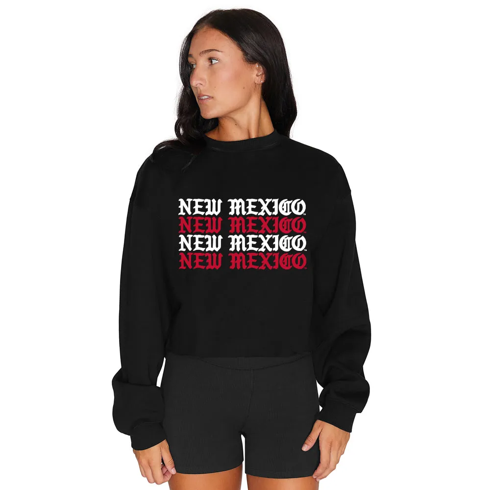 New Mexico Lobos Gothic Crewneck