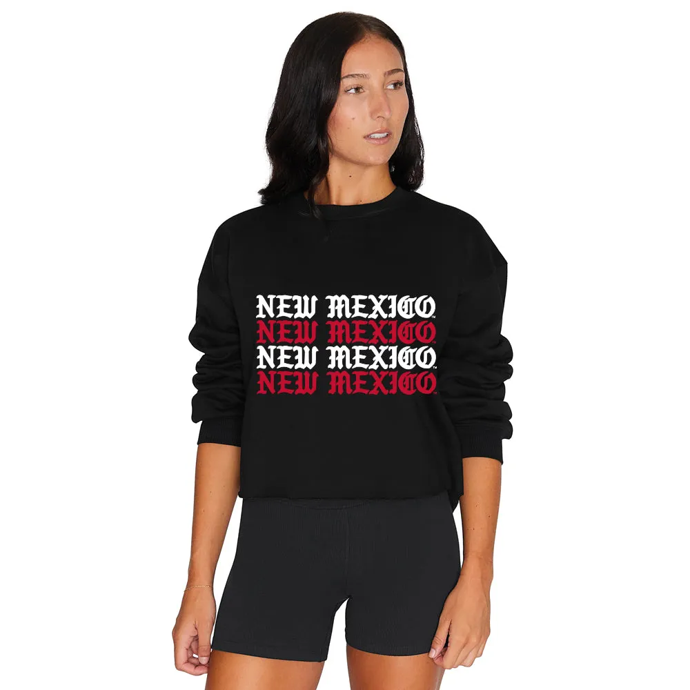 New Mexico Lobos Gothic Crewneck
