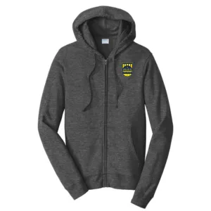 NEW!!! - SCFC - Full Zip Hoodie - Dark Grey with Shield Logo