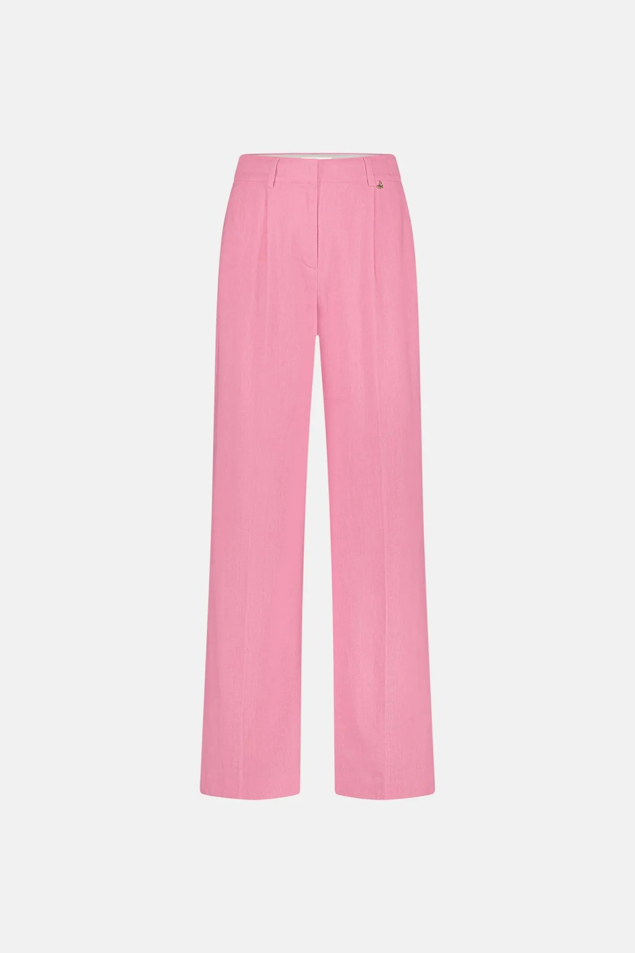 NURA PLEATED TROUSERS - PINK GLOW