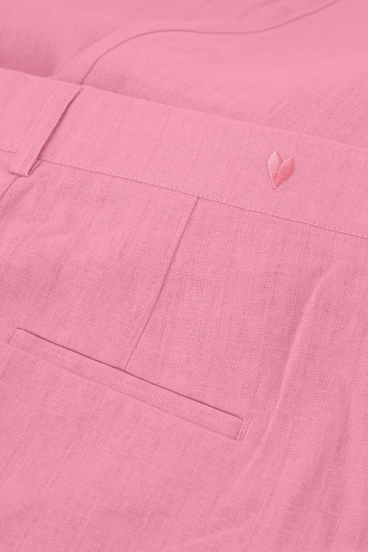 NURA PLEATED TROUSERS - PINK GLOW