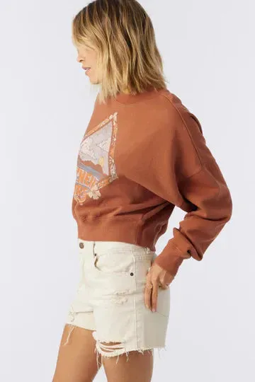 O’Neill Women's Moment Crop Sweatshirt