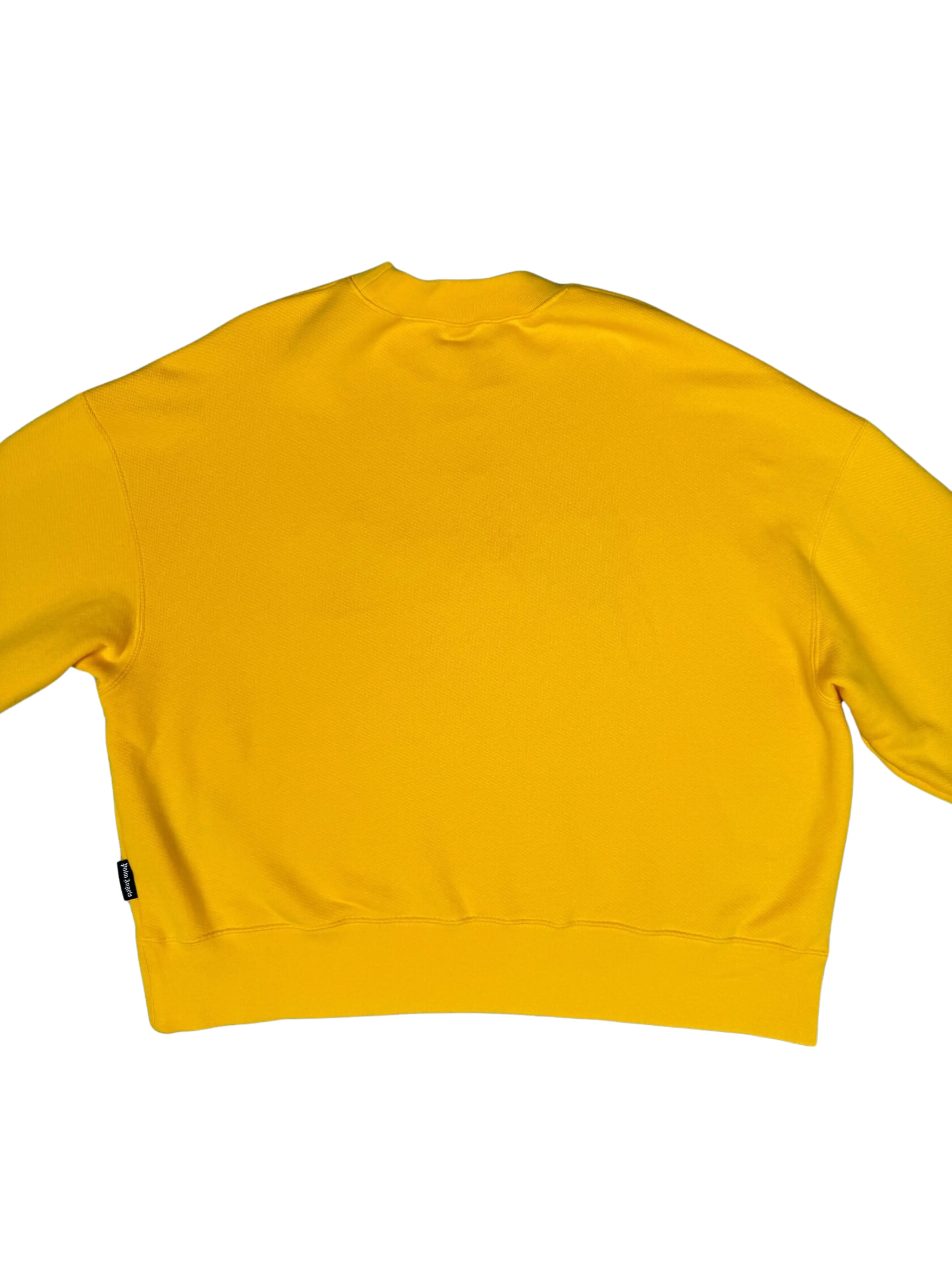 Palm Angels Logo Sweatshirt - Yellow