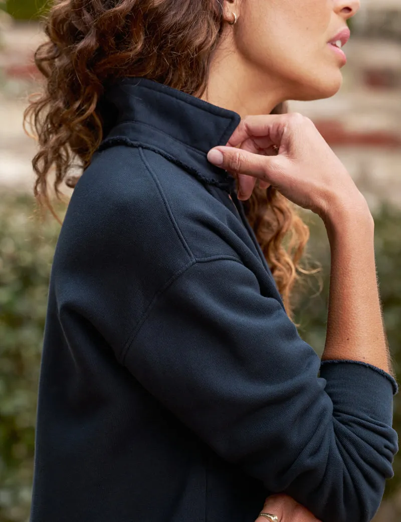 Patrick Popover Henley - Triple Fleece British Royal Navy
