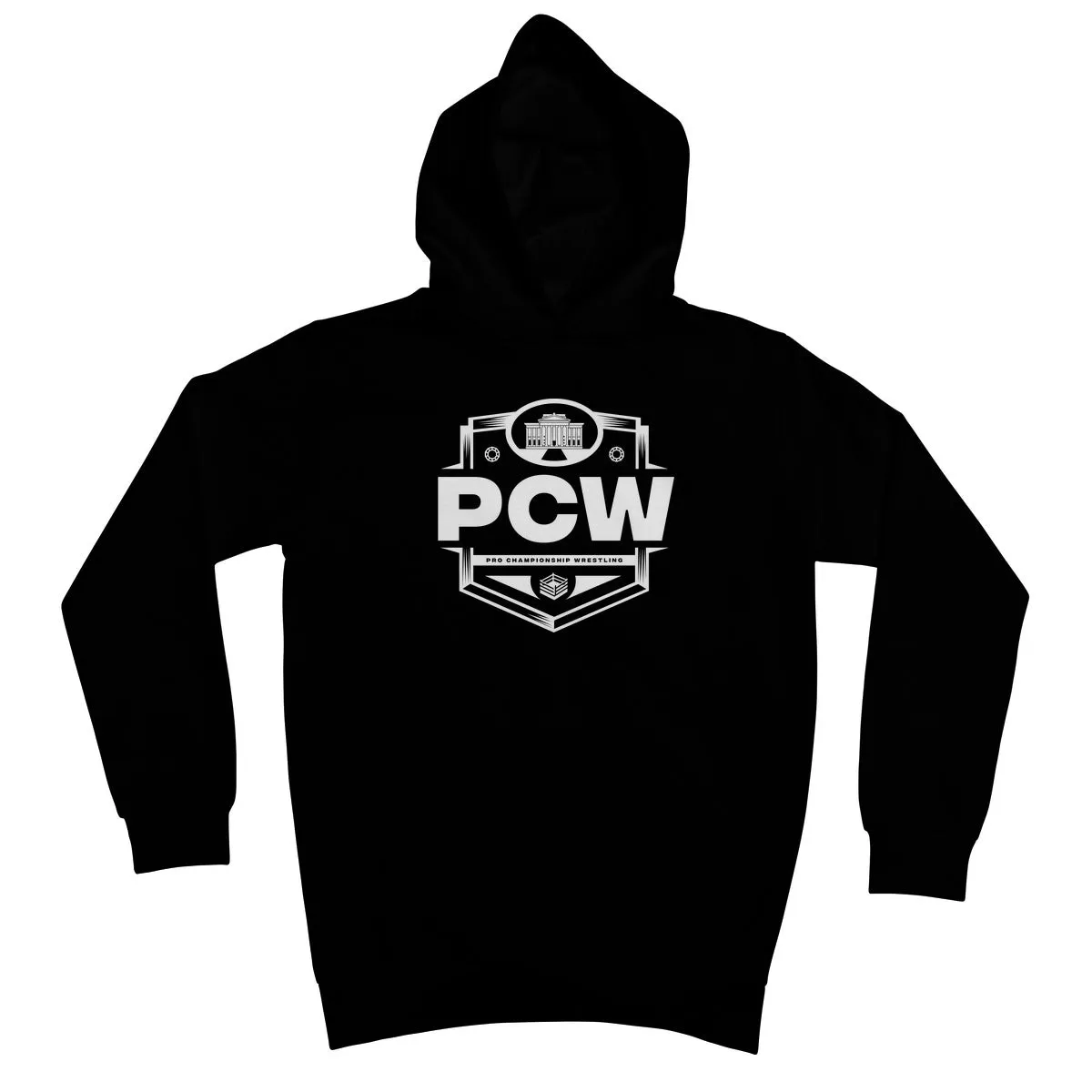 PCW UK Logo White Kids Hoodie
