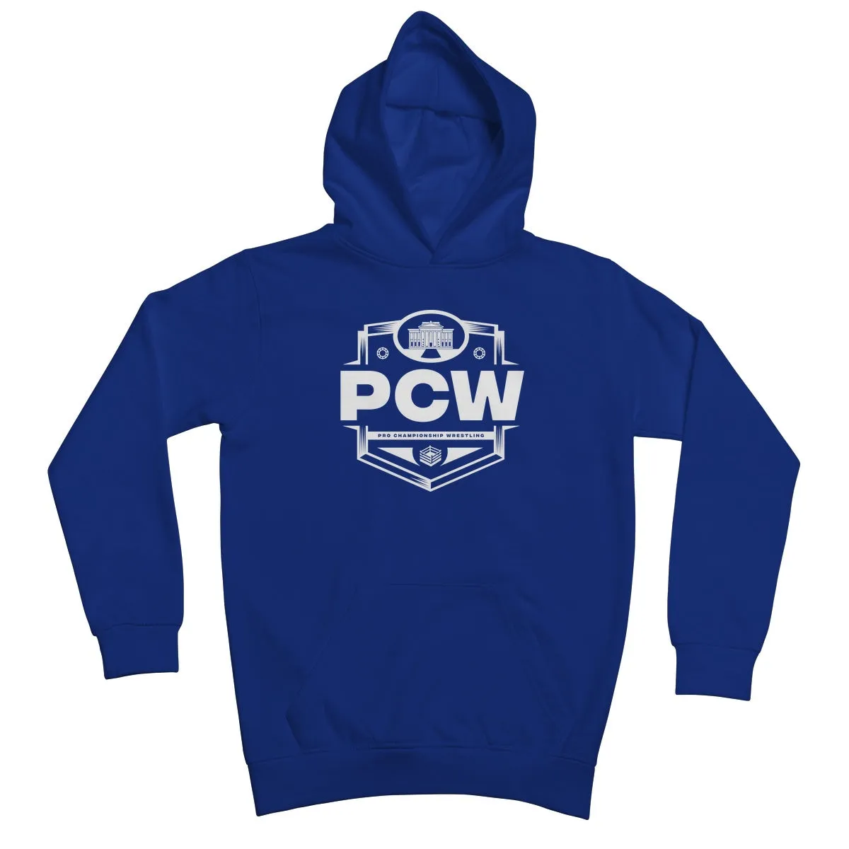 PCW UK Logo White Kids Hoodie