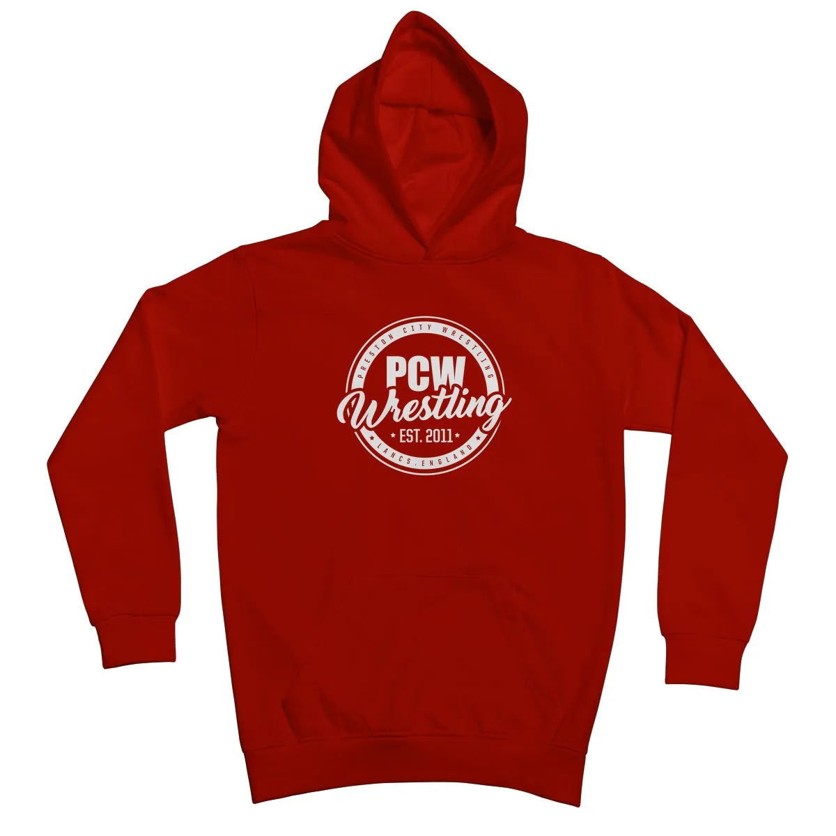 PCW UK White Roundel Logo Kids Hoodie