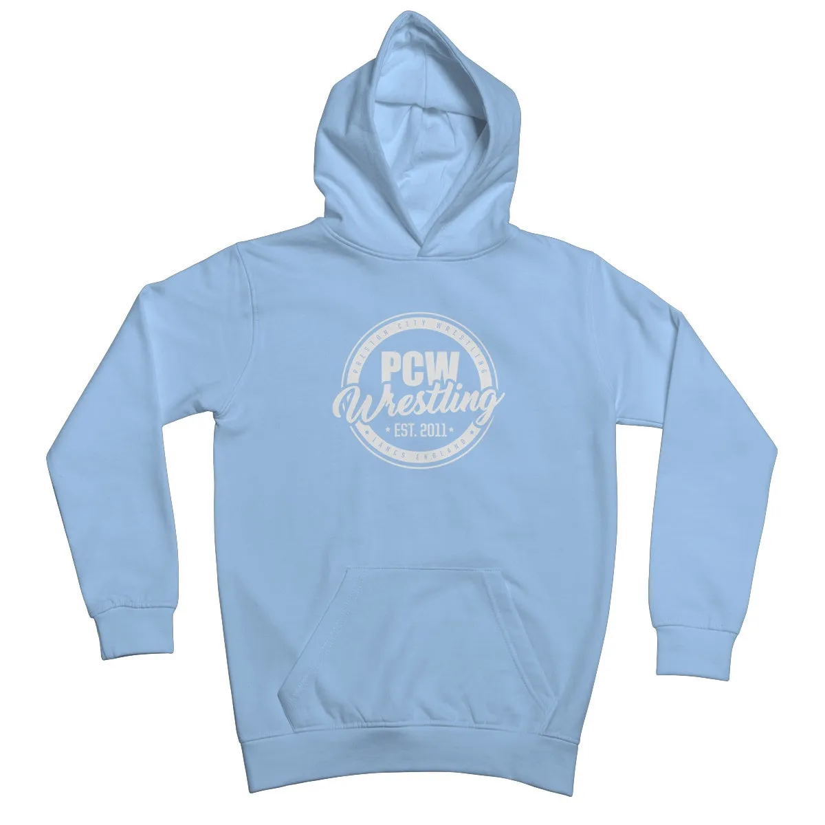 PCW UK White Roundel Logo Kids Hoodie