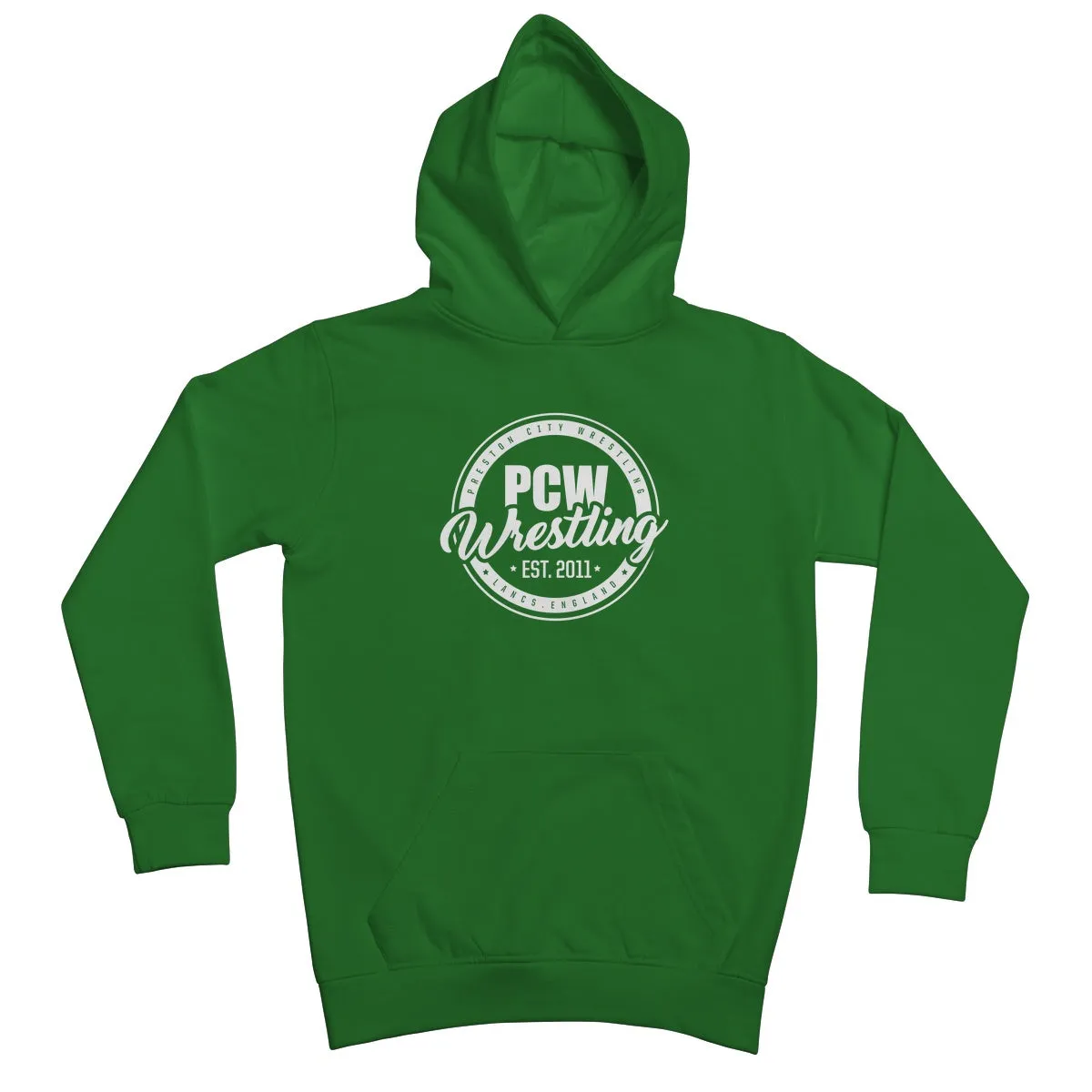 PCW UK White Roundel Logo Kids Hoodie
