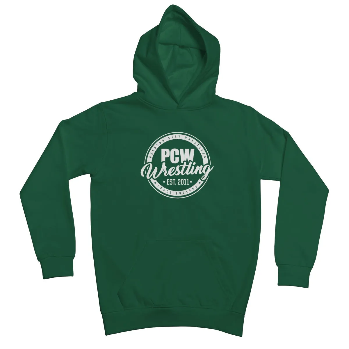 PCW UK White Roundel Logo Kids Hoodie