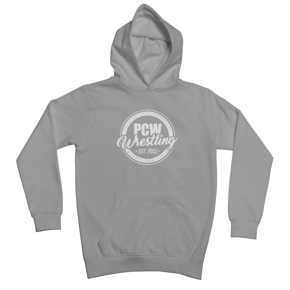 PCW UK White Roundel Logo Kids Hoodie