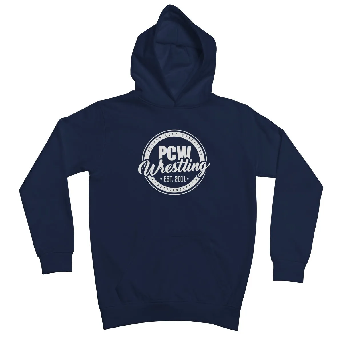 PCW UK White Roundel Logo Kids Hoodie