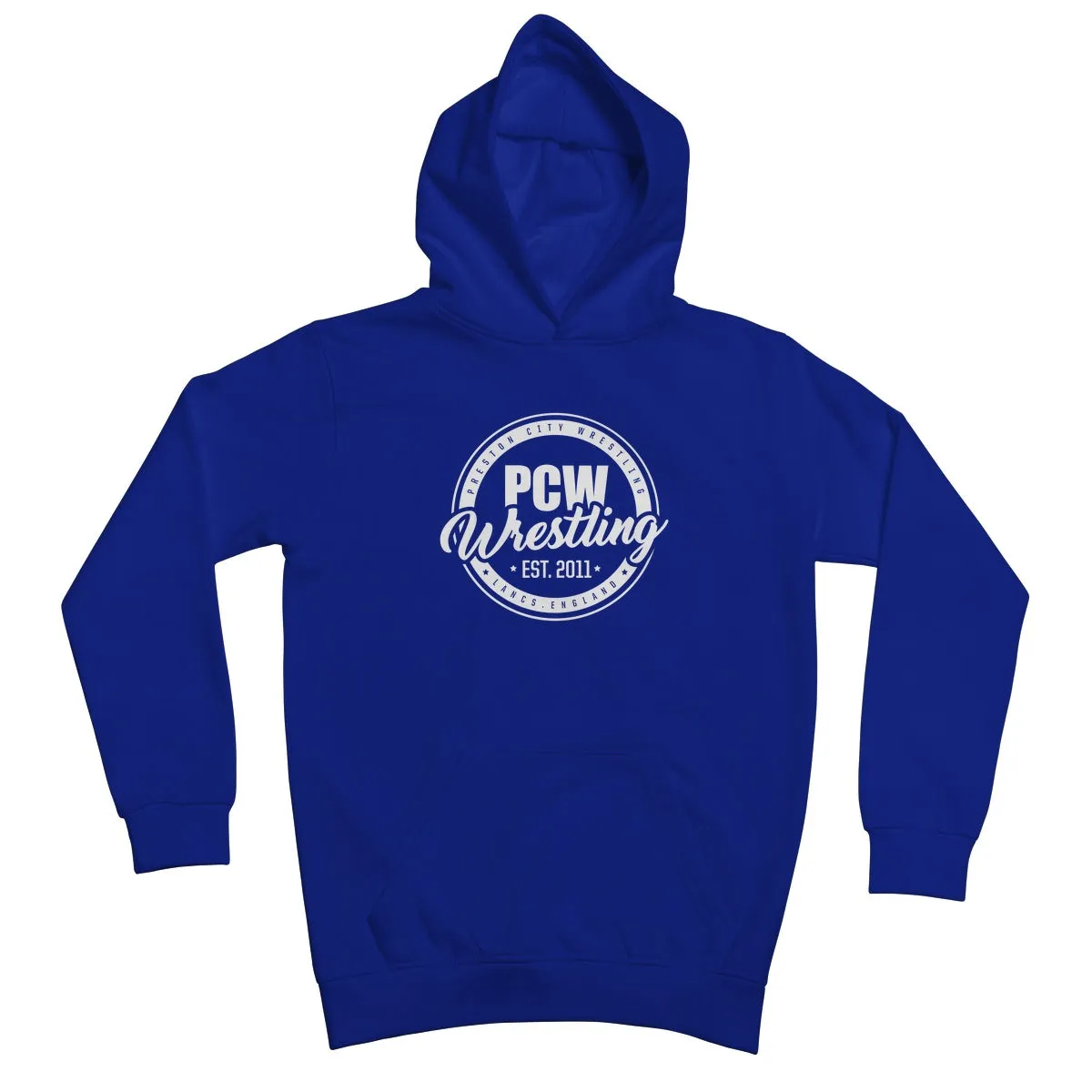 PCW UK White Roundel Logo Kids Hoodie