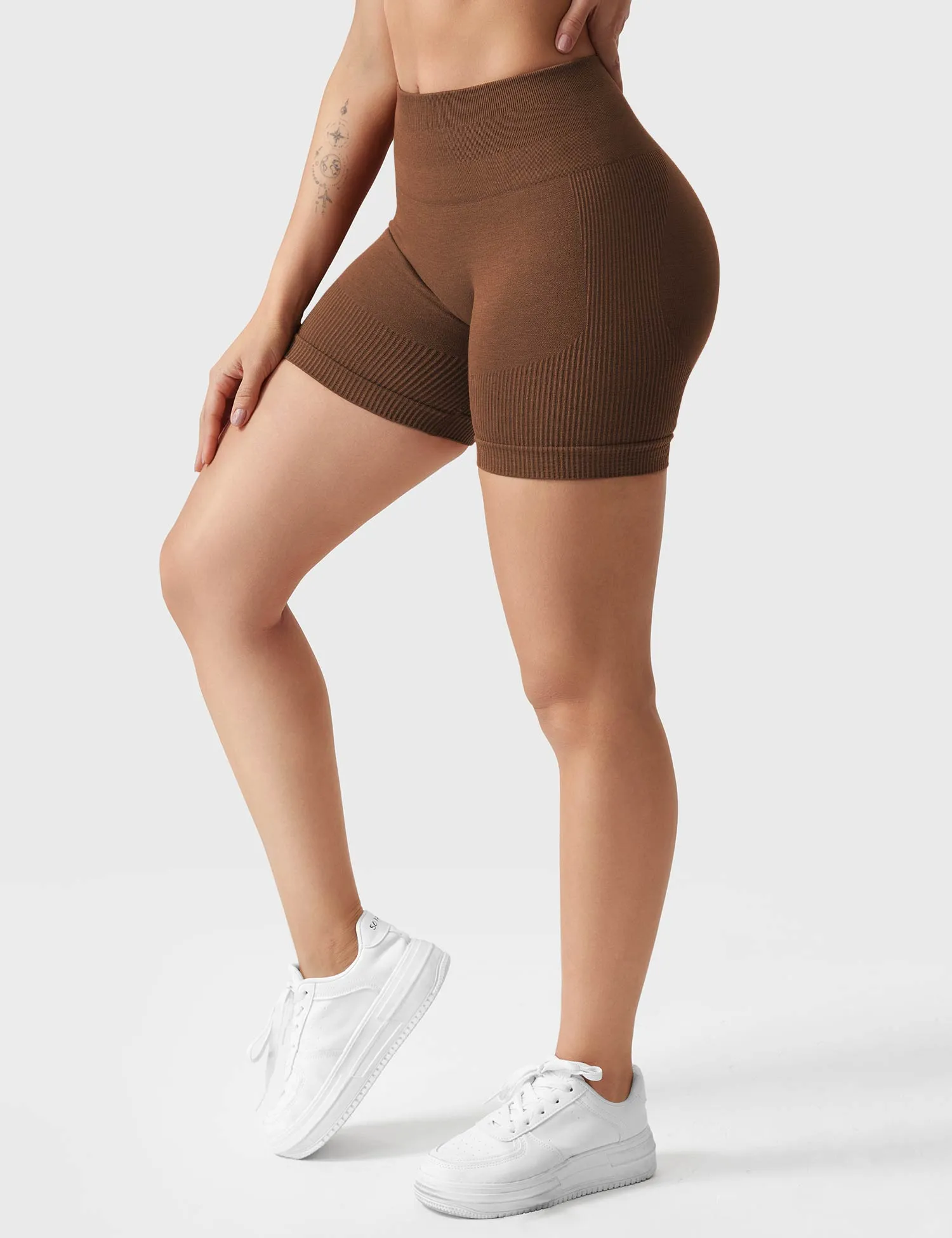 Peach Butt Seamless Shorts