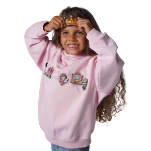 Pink Velcro Patch Hoodie - Unisex