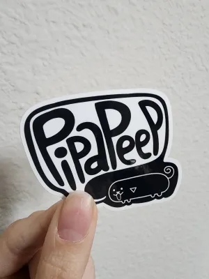 Pipapeep Logo Sticker!