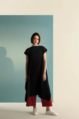 Pleated Kurta Dress