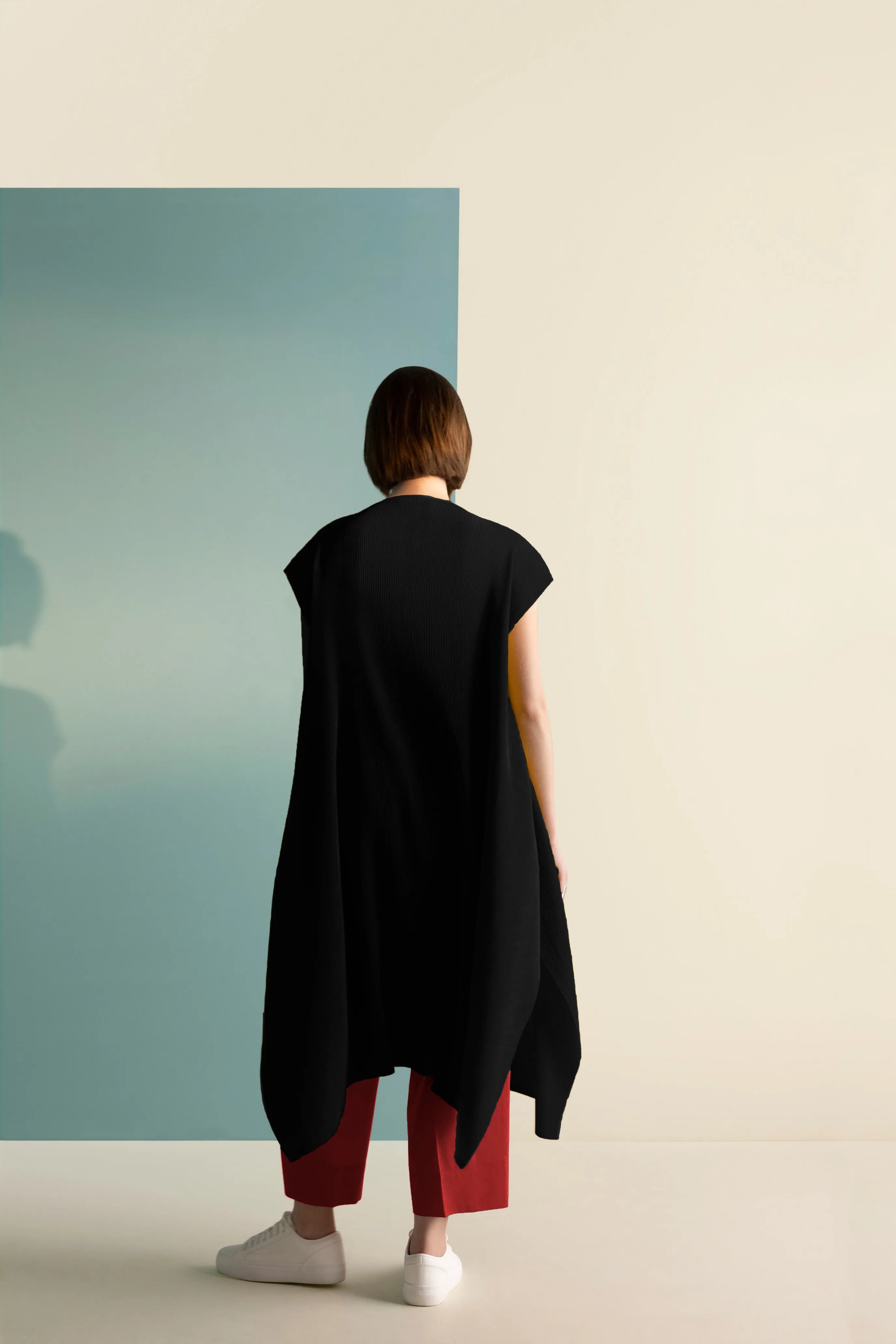 Pleated Kurta Dress