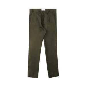 PLEATED LINEN TROUSERS