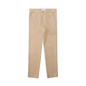 PLEATED LINEN TROUSERS