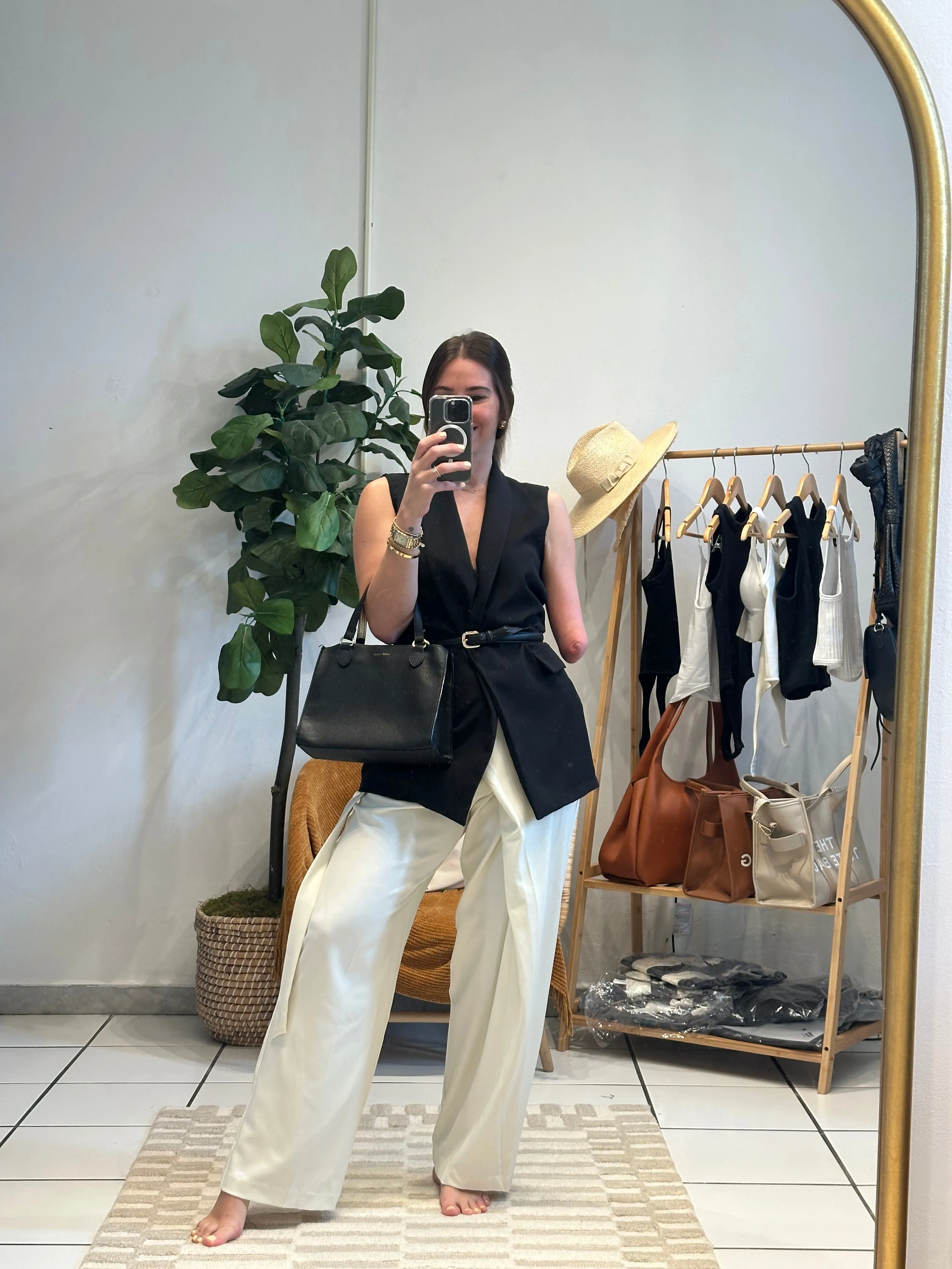 PLEATED TROUSERS - IVORY