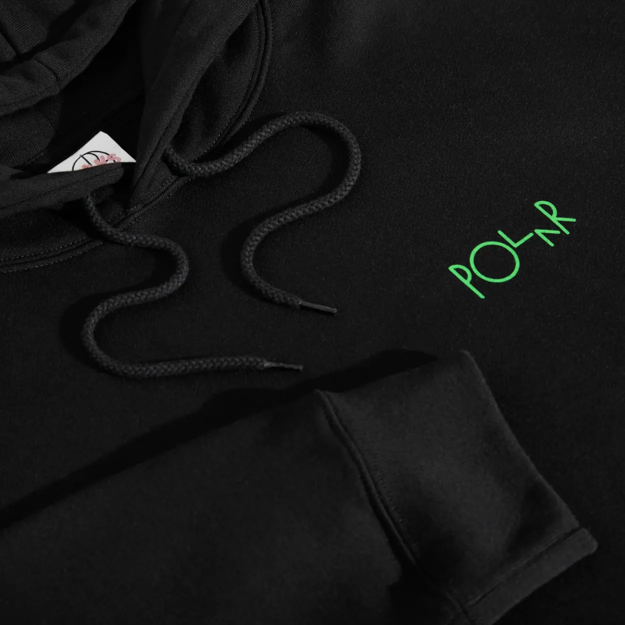 Polar Skate Co Dave Fill Logo Ourselves Collage Hoodie | Black