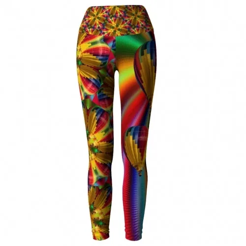 Prism - Balloon Yoga Leggings
