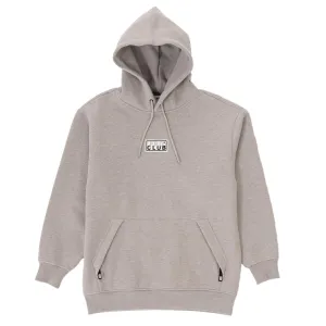 Pro Club Men's Heavyweight Silicone Patch Pullover Hoodie - Gray