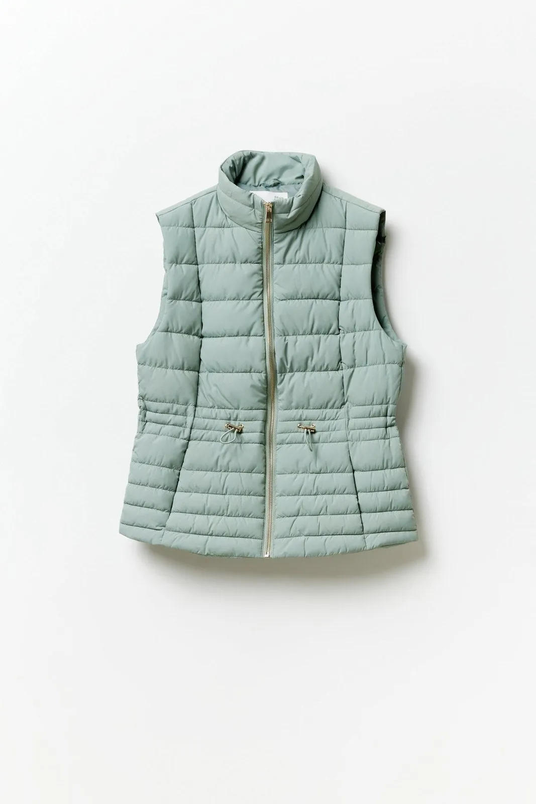 Quilted gilet - Green Light